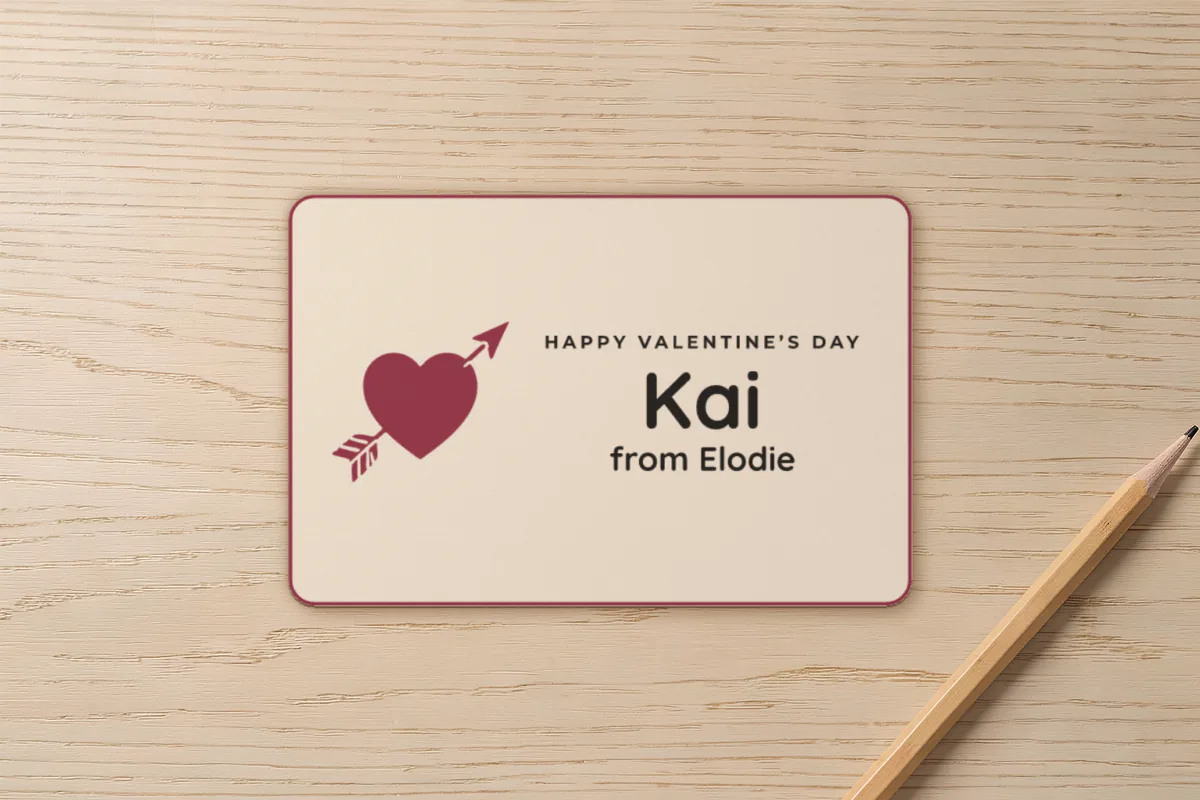 Valentine class cards