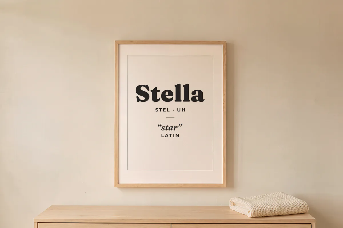 Name meaning print
